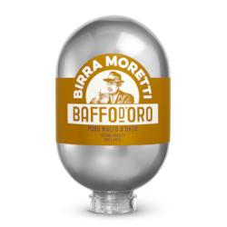 Birra Moretti Baffo d’Oro - 8L BLADE Keg