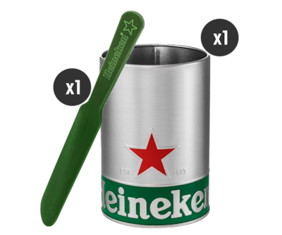 Heineken Bierklingenset