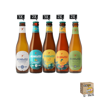 Mongozo bierpakket - klein (12-pack)