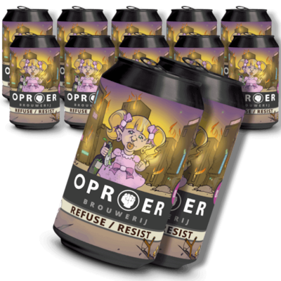 Oproer Refuse/Resist Imperial IPA Bierpakket (12 Pack)
