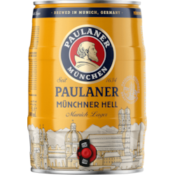 Paulaner Munchner Hell - 5L Draught Keg Not Beertender Compatible