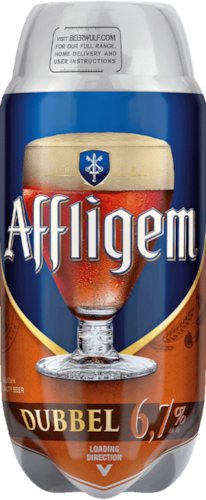 Affligem Dubbel - 2L SUB Keg | Beer Kegs | Beerwulf