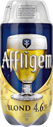 Affligem Fris Blond 4.6 - 2L SUB Keg | Beer Kegs | Beerwulf