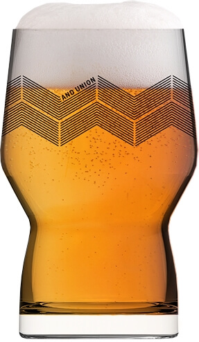 And Union Beer Glass