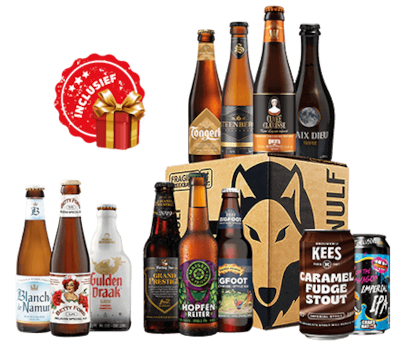 Bierpakket 12 Dagen van Kerstmis Luxe met Cadeau
