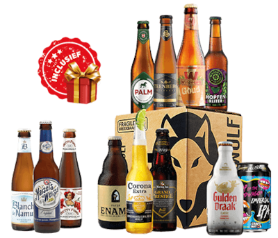 Bierpakket 12 Dagen van Kerstmis met Cadeau