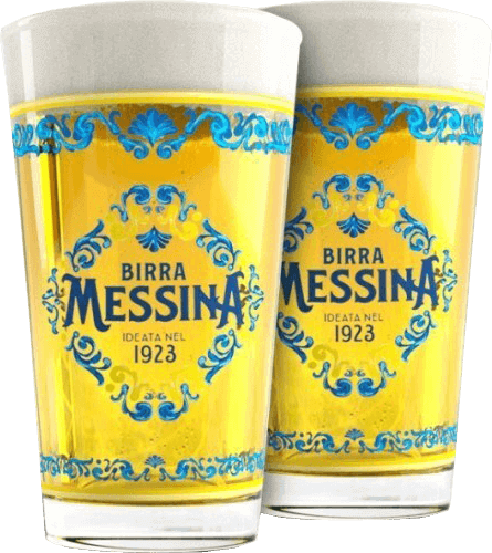 Bicchiere Birra Messina