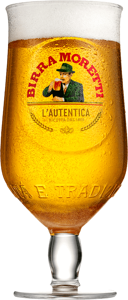 Bicchiere Birra Moretti