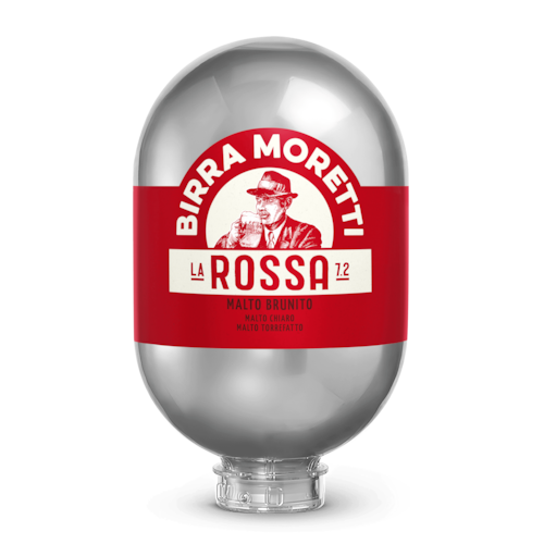 Birra Moretti La Rossa | 8L BLADE Keg | Beer Kegs | Beerwulf