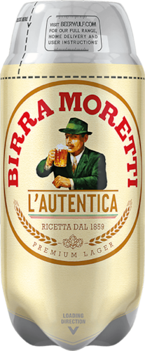 Birra Moretti L'Autentica - 2L SUB Fass