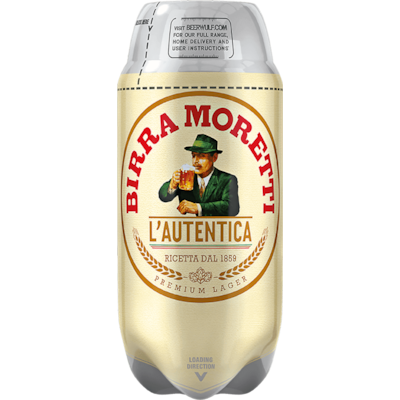 Birra Moretti L’Autentica - 2L SUB Keg