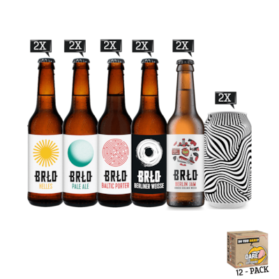 BRLO bierpakket - klein (12-pack)