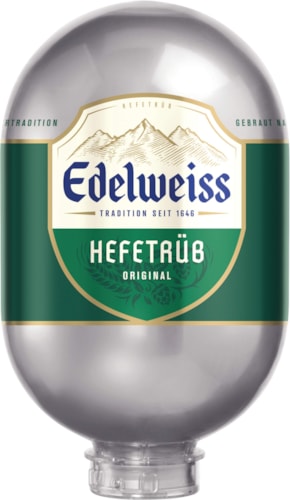 Edelweiss Hefetrüb | 8L BLADE Keg | Beerwulf