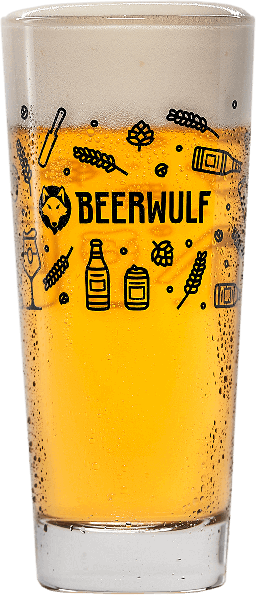 Beerwulf Lager Beer Glass