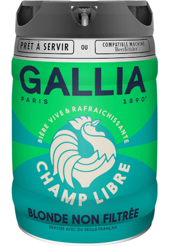 Gallia Champ Libre | 5L Bierfass | Beerwulf