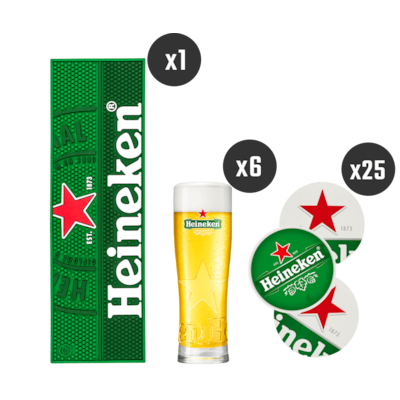 The Complete Heineken Bar Kit