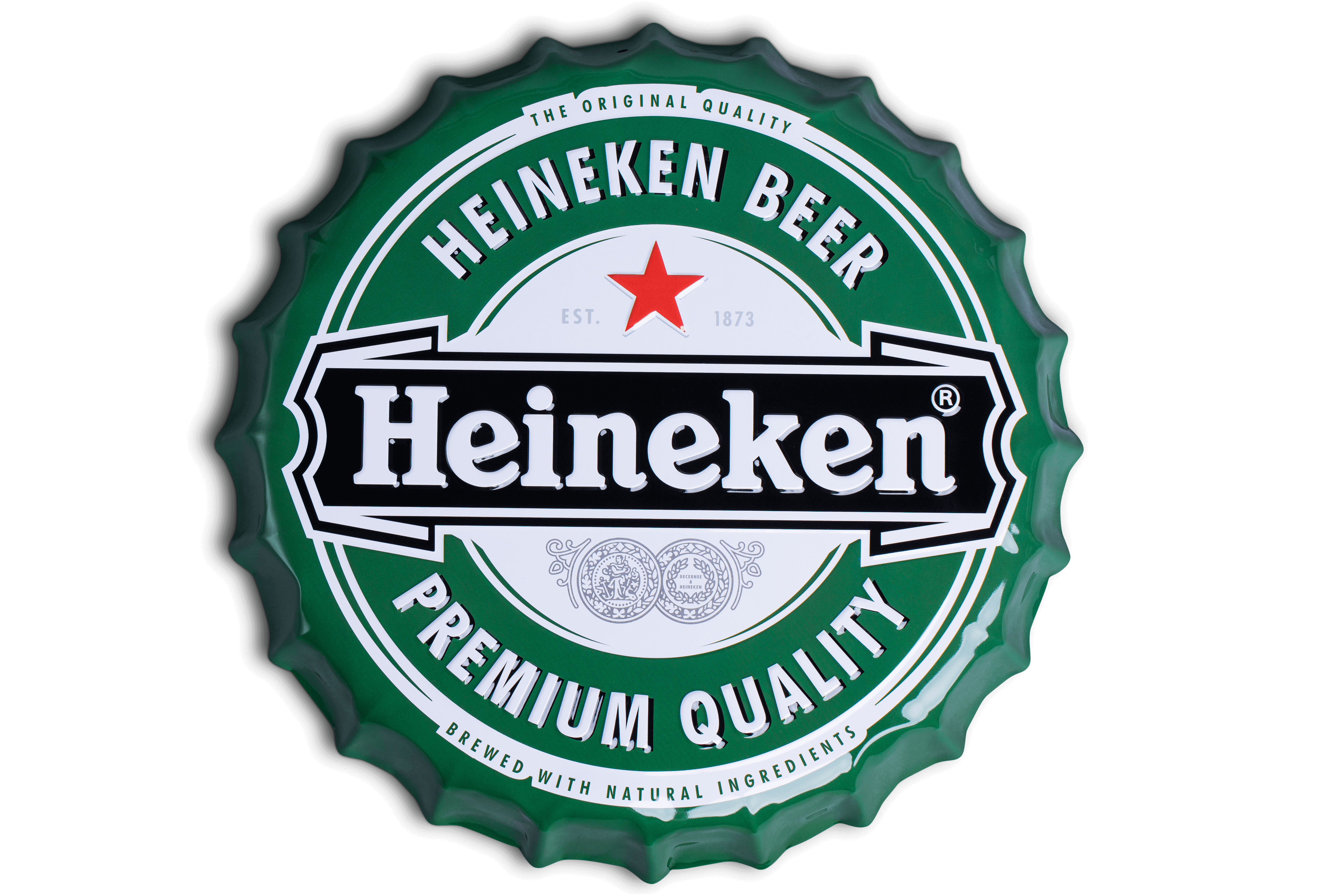 Heineken ® Wall Plate Crowncork