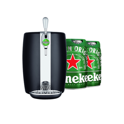 Krups BeerTender Heineken Starter Pack