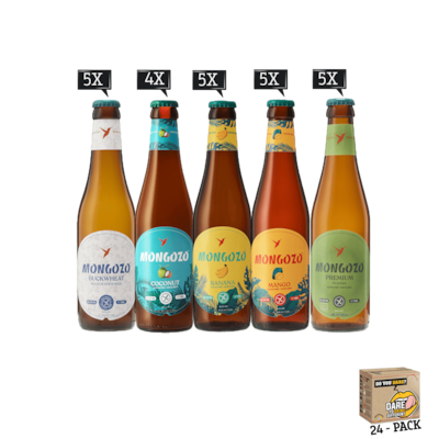 Mongozo bierpakket - groot (24-pack)