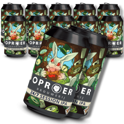 Oproer 24/7 Session IPA Bierpakket (12 Pack)