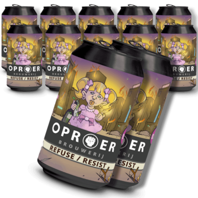 Oproer Refuse/Resist Imperial IPA Bierpakket (12 Pack)