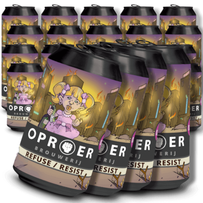 Oproer Refuse/Resist Imperial IPA Bierpakket (24 Pack)
