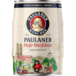 Paulaner Weissbier - 5L Draught Keg Not Beertender Compatible