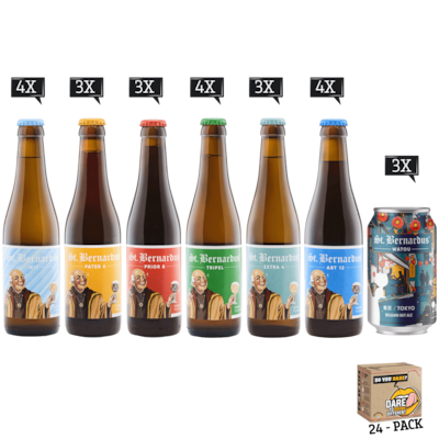 St. Bernardus bierpakket - groot (24-pack)