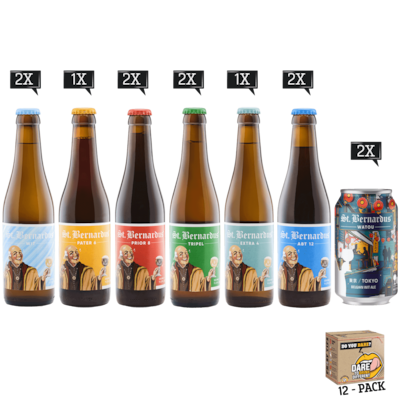 St. Bernardus bierpakket - klein (12-pack)