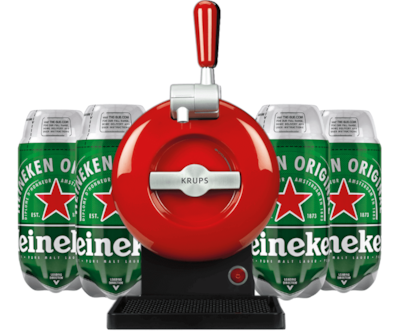 The Sub Rosso Set Spillatura Heineken