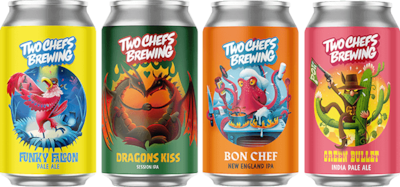 Two Chefs Brewing IPA 4-pack