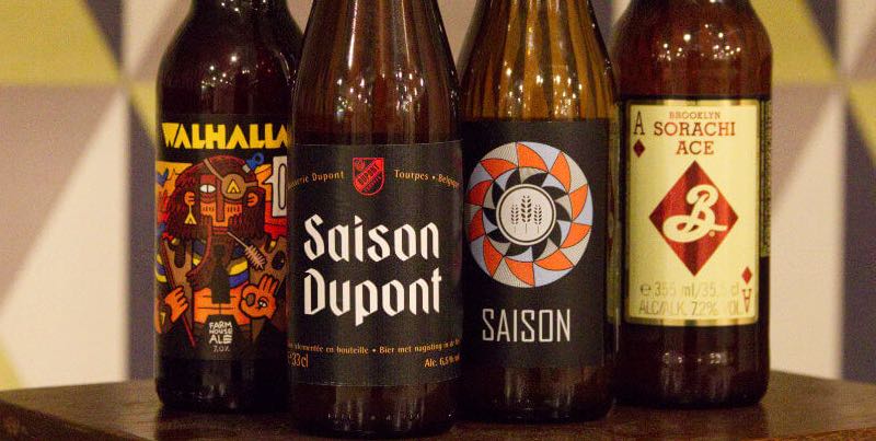 Stilvielfalt Saison Bier mit Saison Dupont