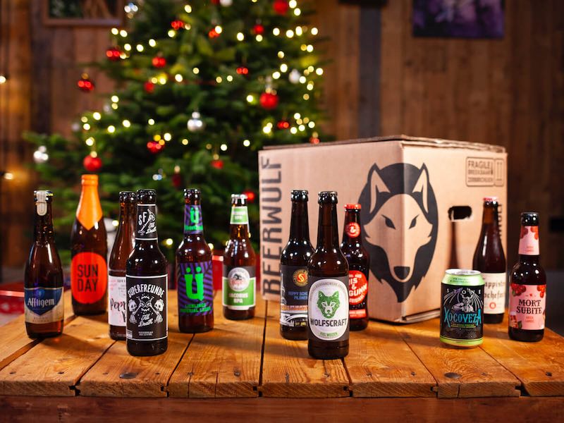 Weihnachtsgeschenk mit Bier: Bierbox